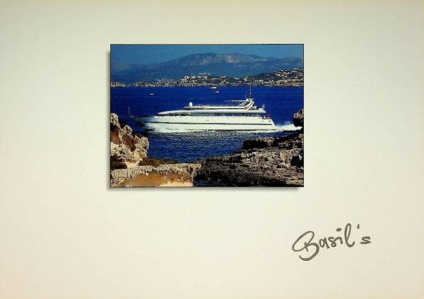 Original Brochure Basil's Super Yacht