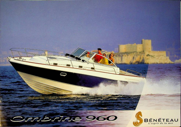 Brochure Beneteau Ombrine 960, 2001