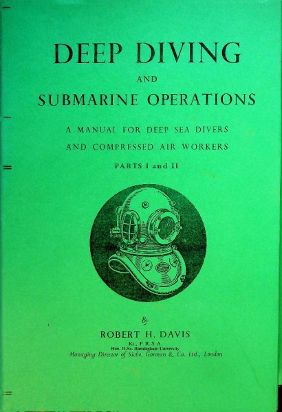 Deep Diving and Submarine Operations (7th edition 1962) | Webshop Nautiek.nl