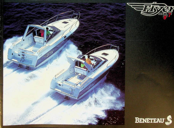 Original brochure Beneteau Flyer 7 and 8