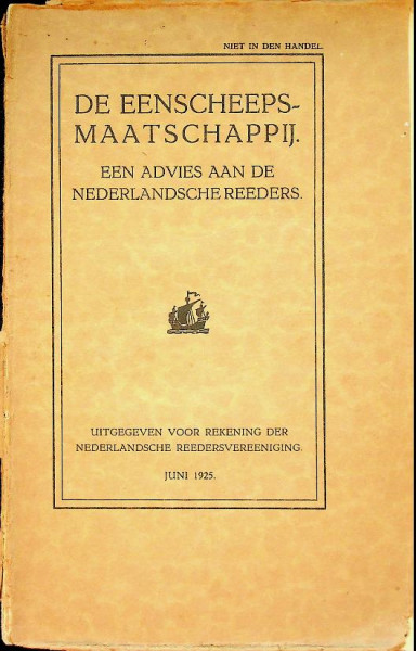 De Eenscheeps Maatschappij