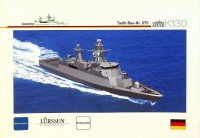 Lurssen-Blohm+Voss - Brochure Taufe Korvette Braunschweig K130