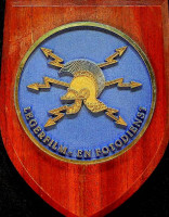 Koninklijke Landmacht - Wapenschildje Legerfilm en Fotodienst