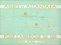 Royal Mail Lines - Brochure Royal Mail Lines Andes et Alcantara