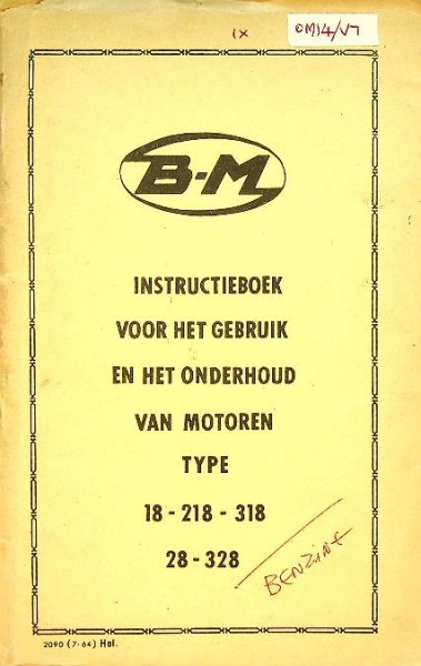 BM Instructieboek Typen 18-218-318-28-328