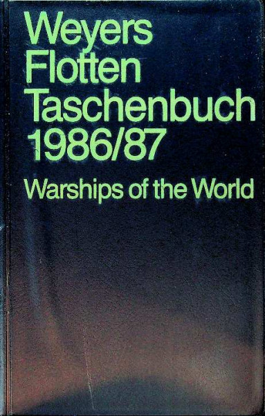 Weyers Flottentaschenbuch 1986/87