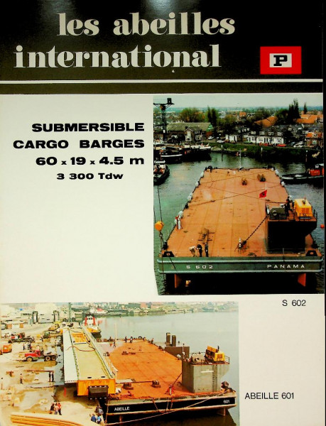 Brochure Les Abeilles Submersible Cargo Barges