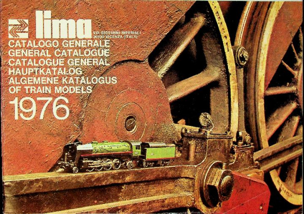Lima Train Models Katalogus 1976