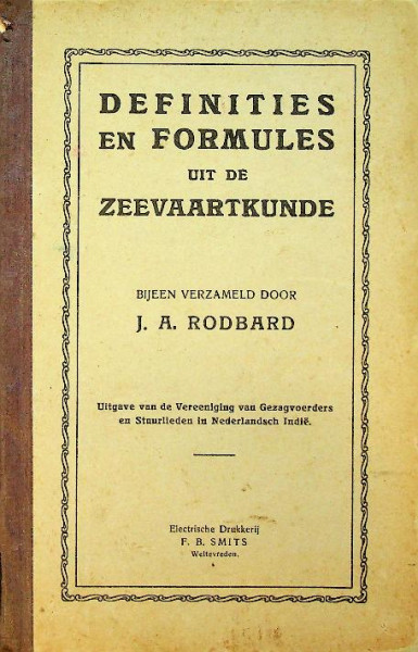 Definities en Formules uit de Zeevaartkunde
