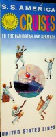 United States Lines - Brochure s.s. America Cruises