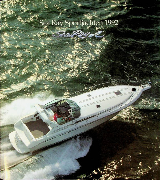 Original brochure Sea Ray Sportjachten 1992