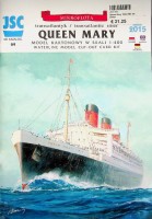 JSC - Bouwplaat Queen Mary (1936). Schaal 1/400