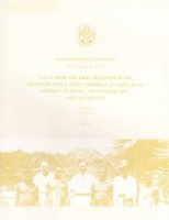 Miedema, J - Texts from the oral tradition in the South Western Birds head peninsula of Irian Jaya (2 volumes com