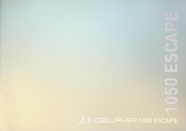Original brochure Delphia 1050 Escape