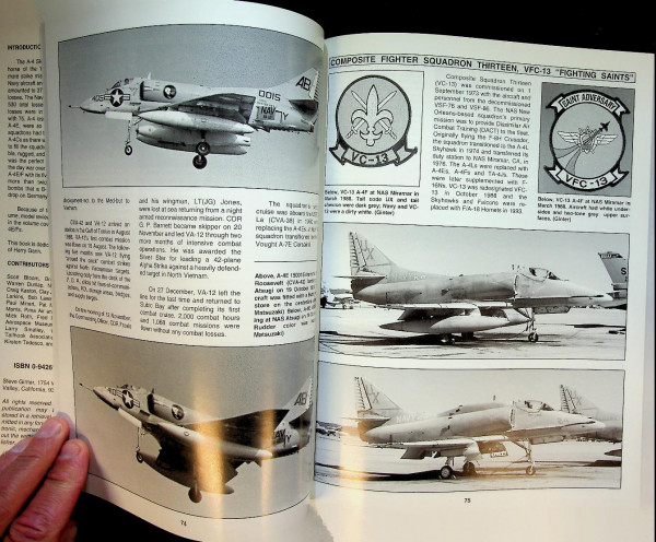 Douglas A-4E/F Skyhawk in Navy Service