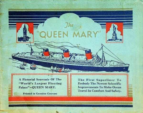 R.M.S. Queen Mary, the stateliest ship afloat | Webshop Nautiek.nl