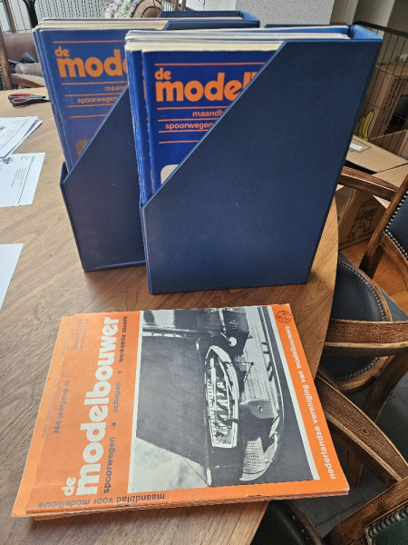 De Modelbouwer, collectie jaargangen 1976, 1979, 1980, 1981 en 1982