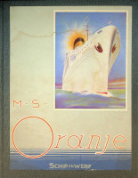uitgave Schip en Werf - M.S. Oranje