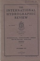 Diverse authors - The International Hydrographic Review 1952