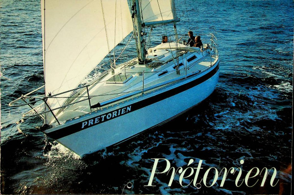 Original brochure Pretorien 35 Sail Yacht
