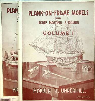 Plank on Frame Models (2 volumes) | Ship Modelling Books | Pre