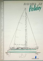 Bavaria Yachts - Original Brochure Bavaria 32 Holiday Specifications