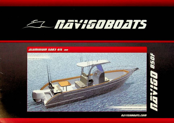 Brochure Navigoboats, Navigo 850F