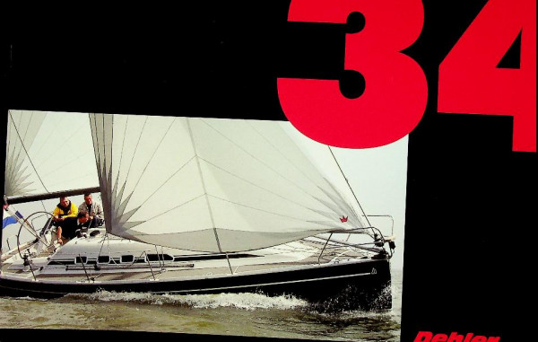 Original Brochure Dehler 29 Sailing Yacht