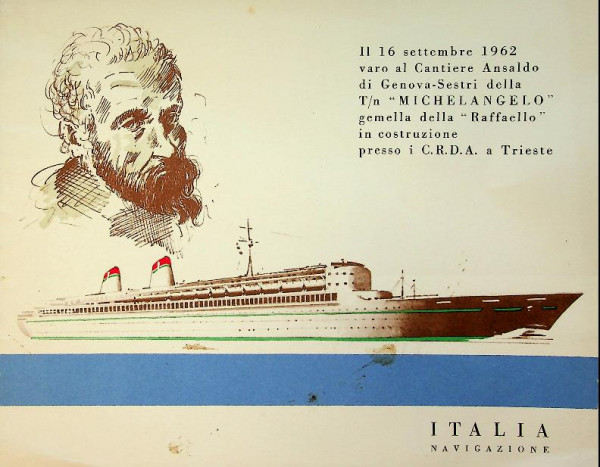Brochure Launching ms Michelangelo Passenger Ship