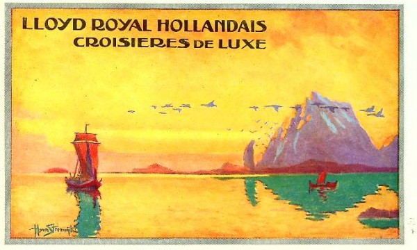 Brochure Lloyd Royal Hollandais Croisieres de Luxe