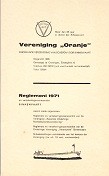Vereniging Oranje reglement 1971