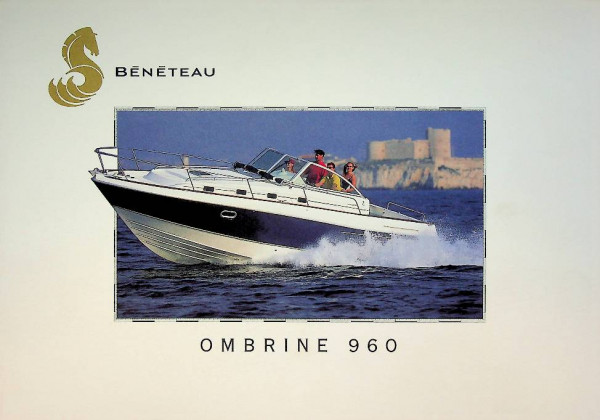 Original brochure Beneteau Ombrine 960