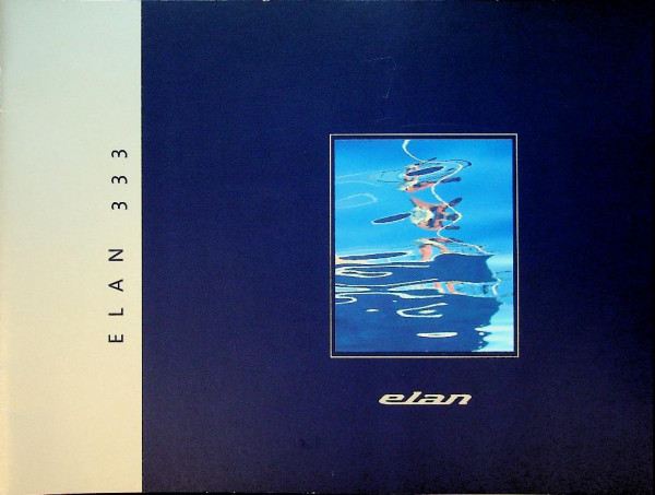 Original Brochure Elan 333 Sailing Yacht