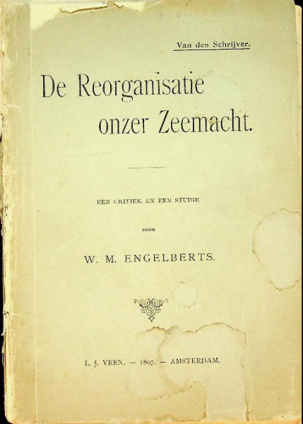 De reorganisatie onzer zeemacht