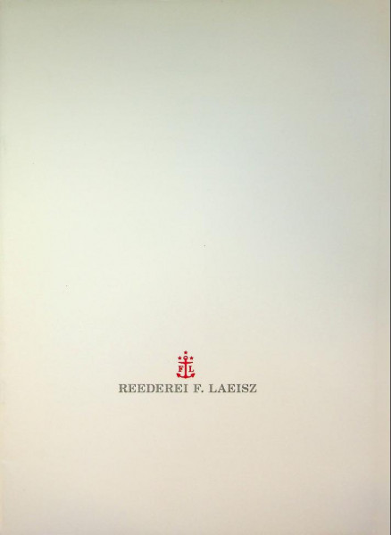 Brochure Reederei F. Laeisz