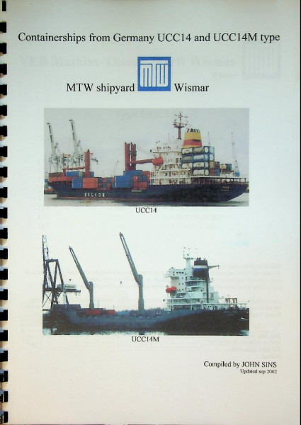 Containerships MTW Shipyard Wismar