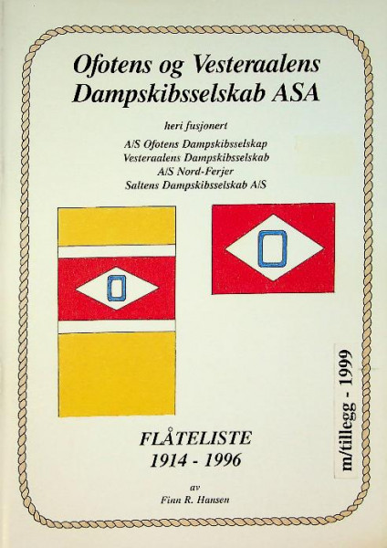 Ofotens og Vesteraalens Dampskibsselskab ASA 1914-1996