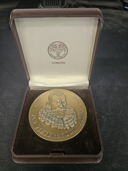 Bronzen Medaille / Penning Jan Pierszoon Coen 1587-1629