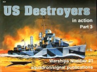 Adcock, A - US Destroyers in Action part 3. Warships Number 21