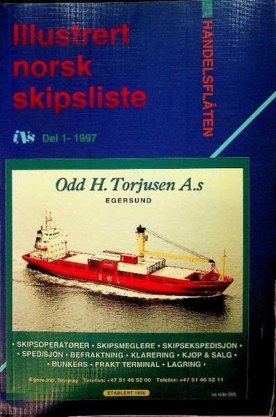 Illustrert Norsk Skipsliste (Diverse Years)