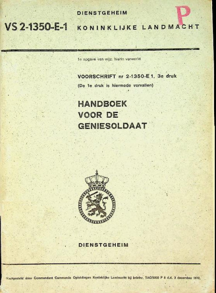 Handboek voor de Geniesoldaat