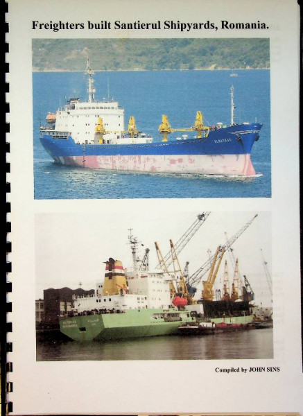 Freighters built Santierul Shipyards, Romania