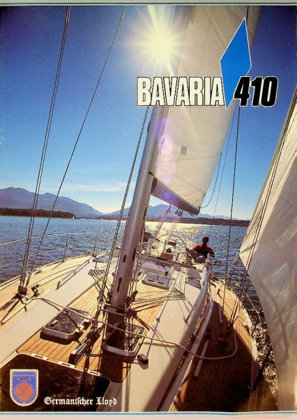Original Brochure Bavaria 410