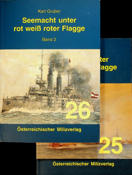 Seemacht unter rot weiß roter Flagge