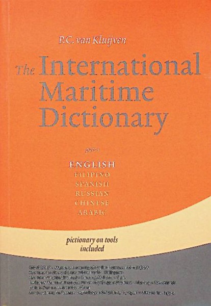 The International Maritime Dictionary. English, Filipino, Spanish, Russian, Chinese, Arabic | Webshop