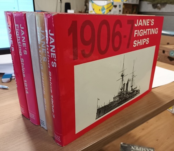 Jane's Fighting Ships Facsimile (Diverse Years)