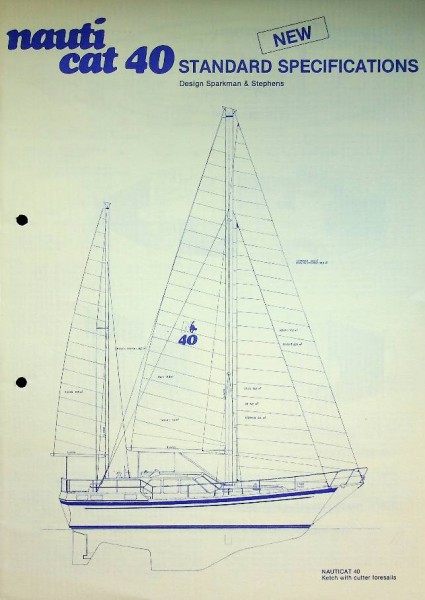 Original Specifications Nauticat 40