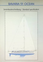 Bavaria Yachts - Original Brochure Bavaria 51 Ocean Specifications