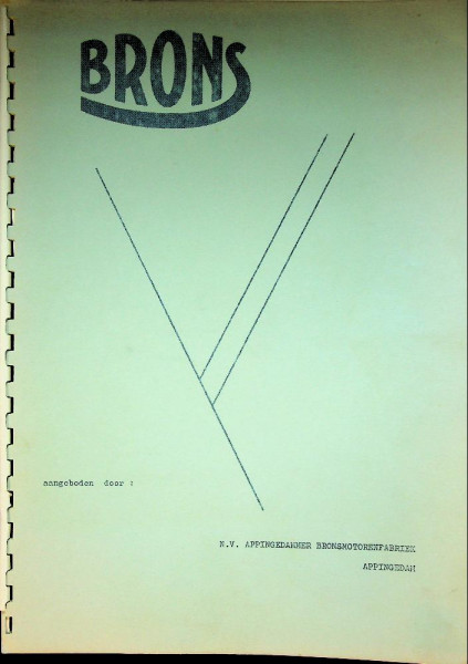Dokumentatie Bronsmotoren met Envelop van Brons