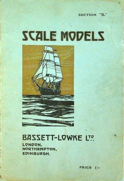 Bassett-Lowke Scale Model Ships 1923